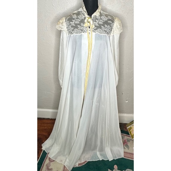 vintage sheer dressing gown Dressing gown fancy